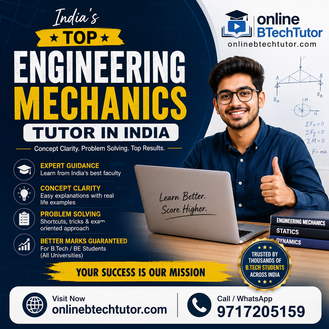 Top Engineering Mechanics Tutor in India Top Engineering Mechanics Tutor in India | Online Engineering Mechanics Classes